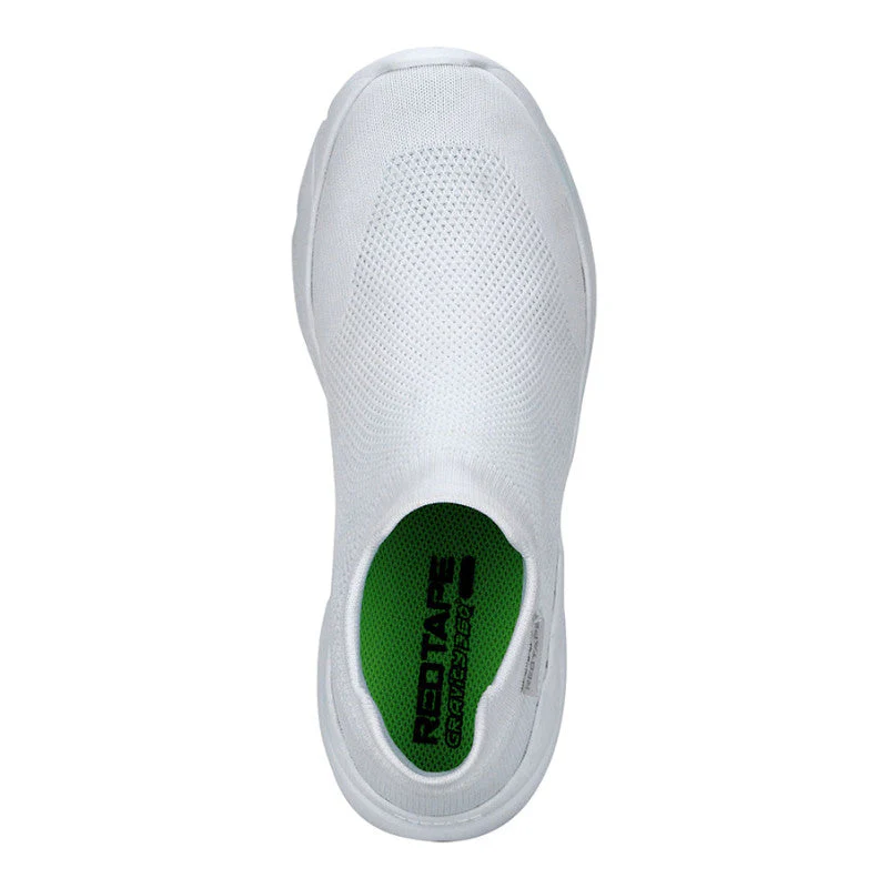 Men White Walking Shoes - Image 7