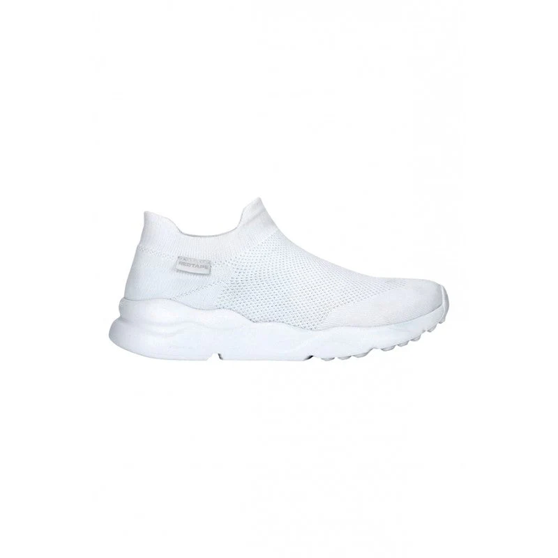 Men White Walking Shoes - Image 2