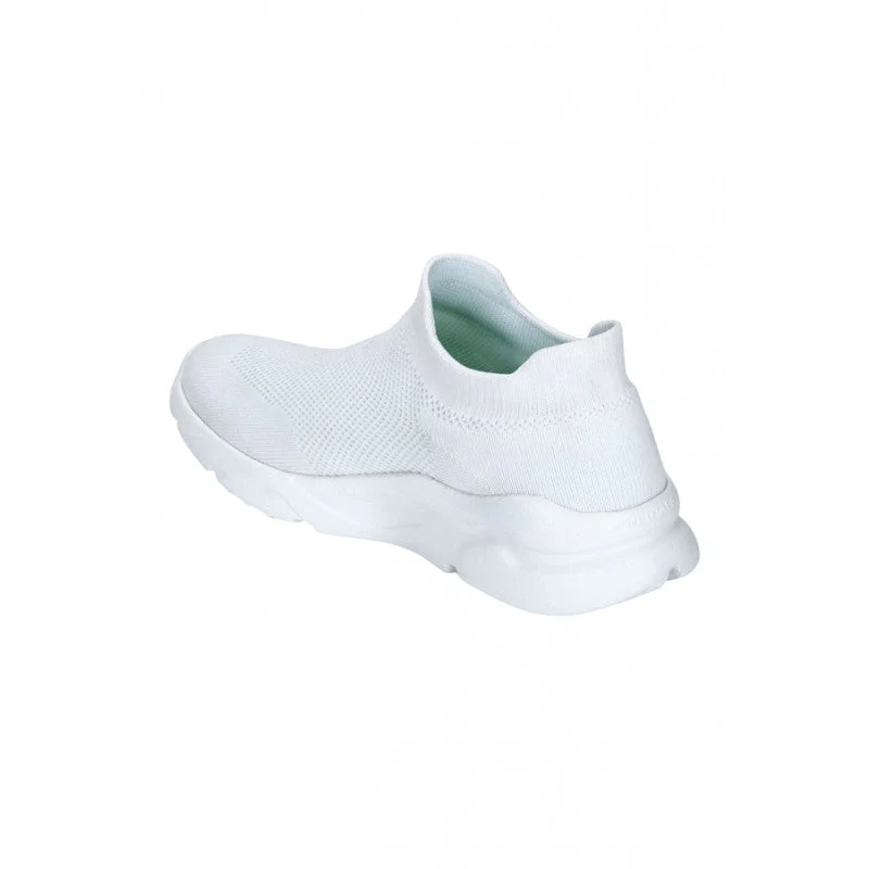 Men White Walking Shoes - Image 8