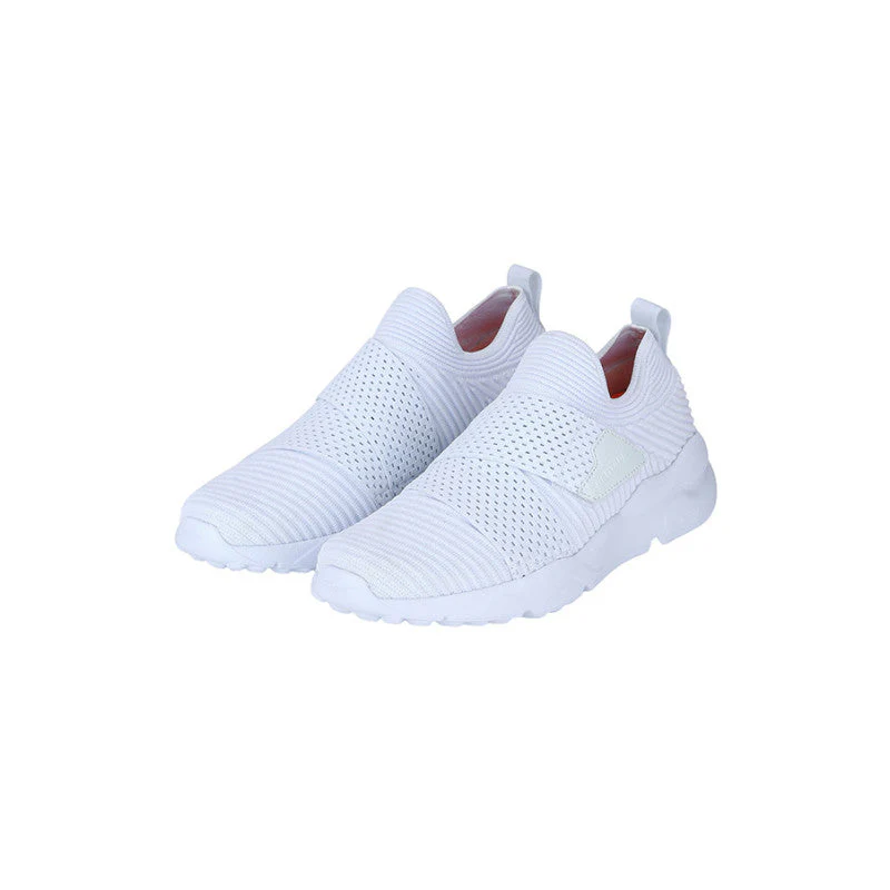 Men White Walking Shoes - Image 2