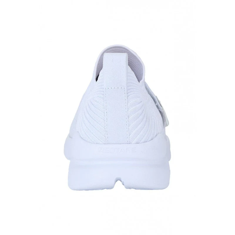 Men White Walking Shoes - Image 7