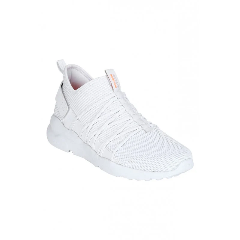 Men White Walking Shoes - Image 2