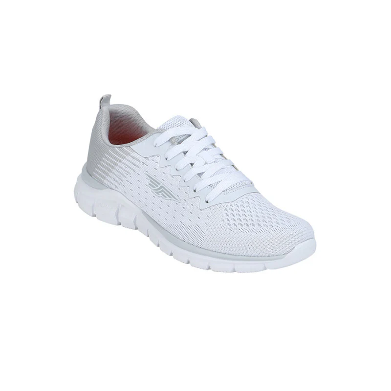 Men White Walking Shoes - Image 2