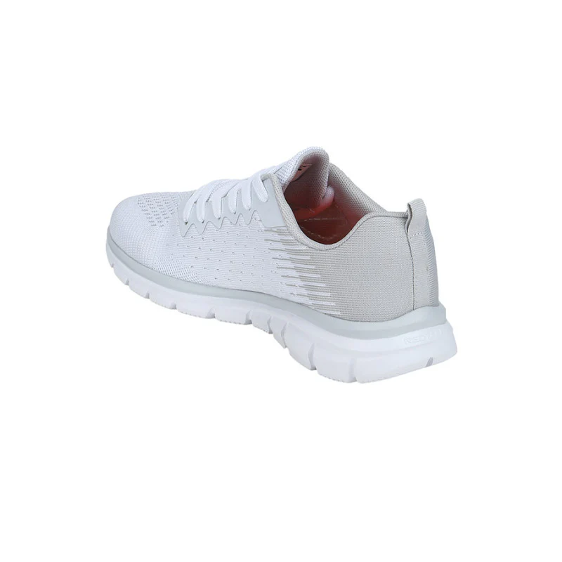 Men White Walking Shoes - Image 5