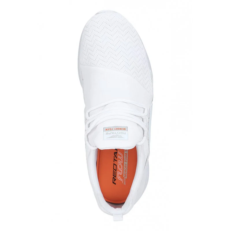 Men White Walking Shoes - Image 7