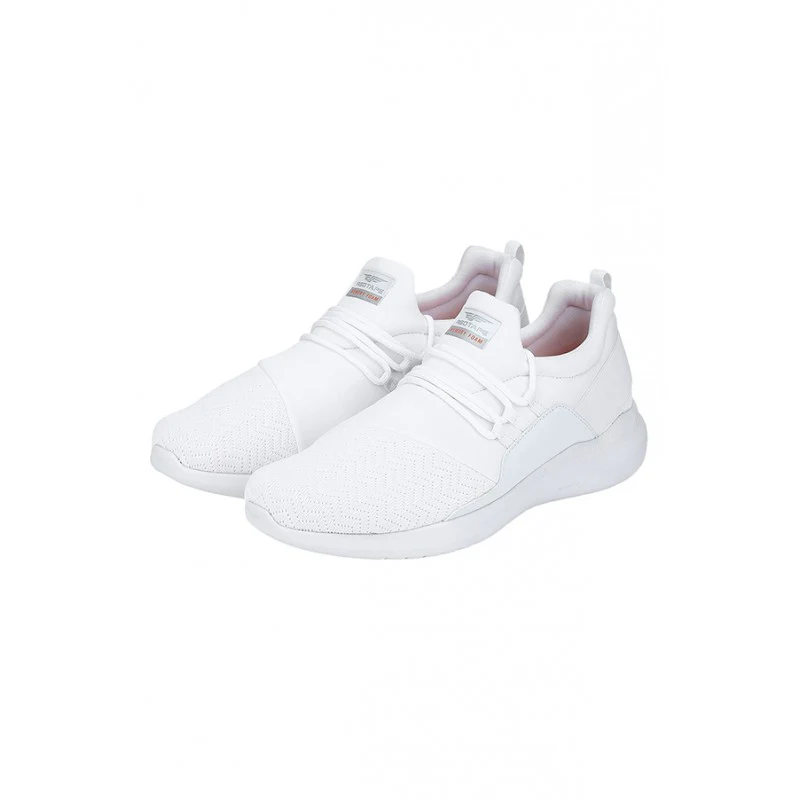 Men White Walking Shoes - Image 6