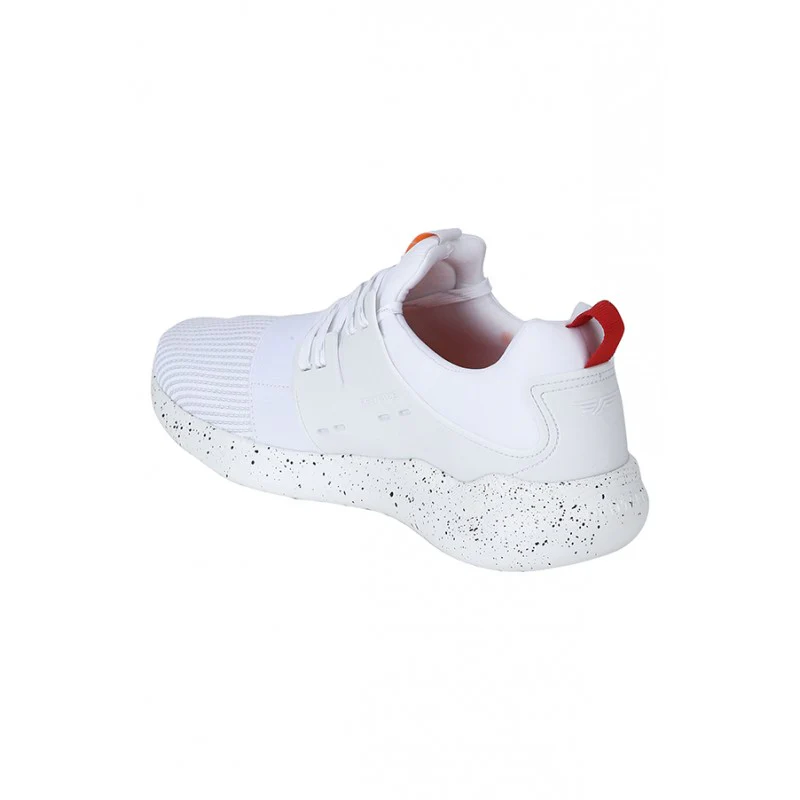 Men White Walking Shoes - Image 5