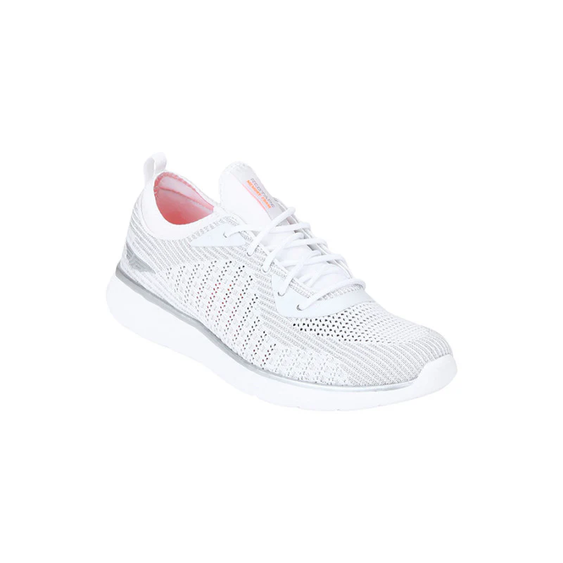 Men White Walking Shoes - Image 2