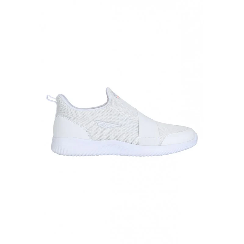 Men White Walking Shoes - Image 2