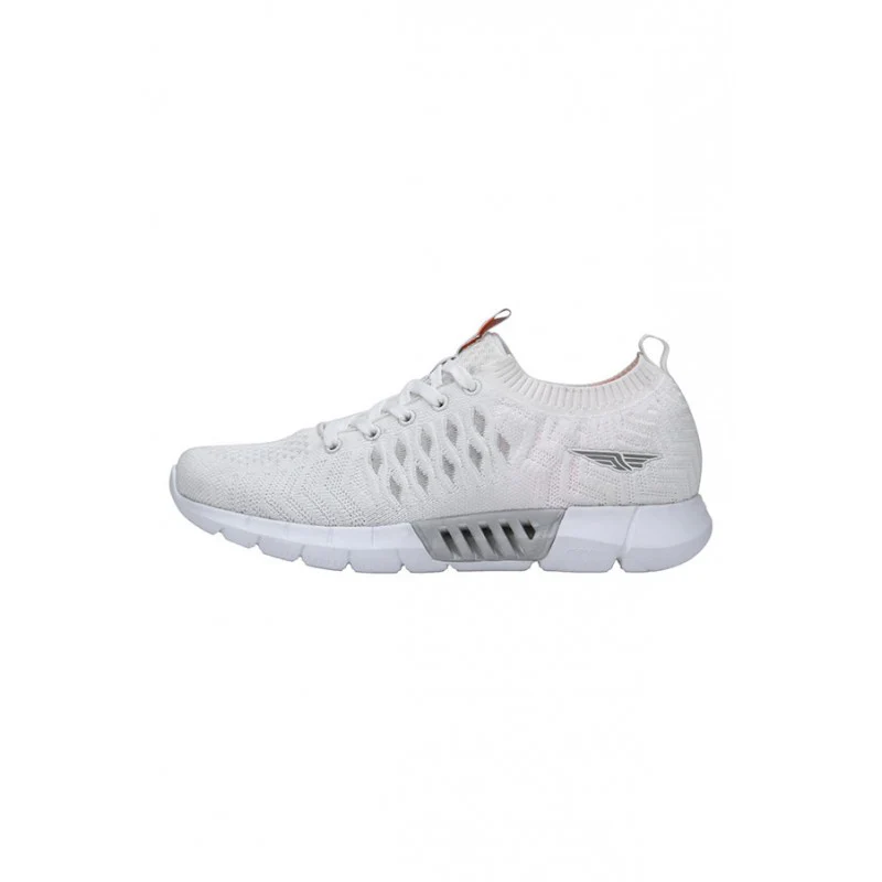 Men White Walking Shoes - Image 4