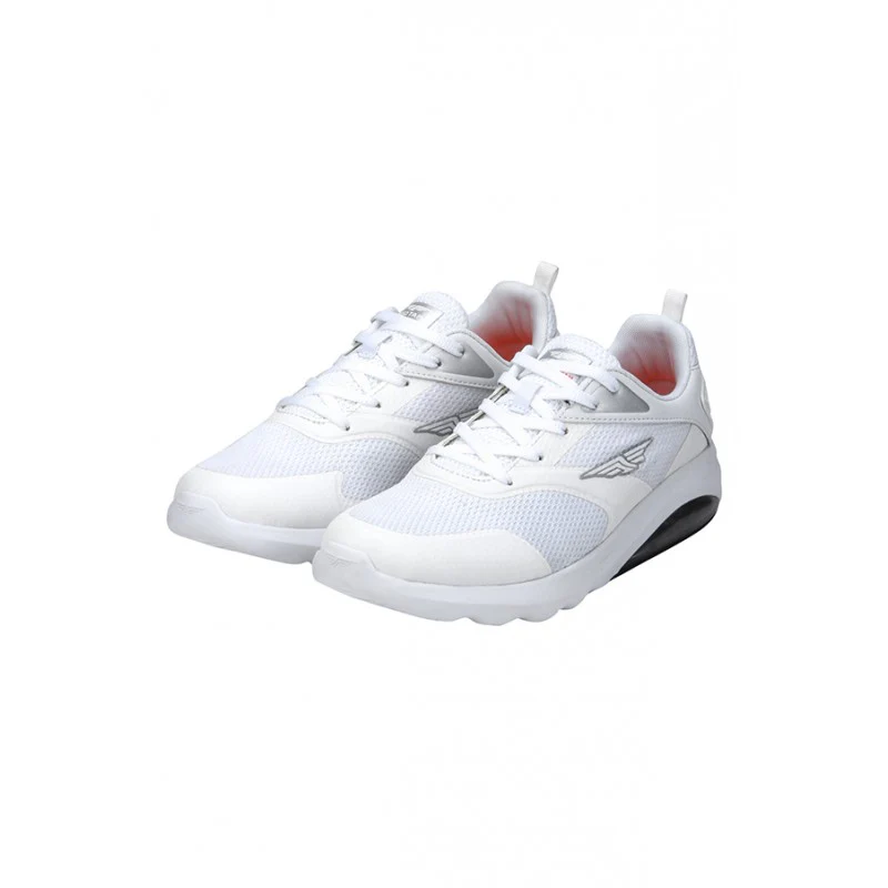 Men White Walking Shoes - Image 4