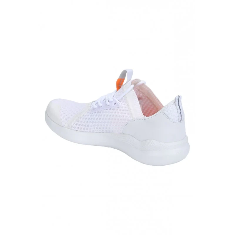 Men White Walking Shoes - Image 2
