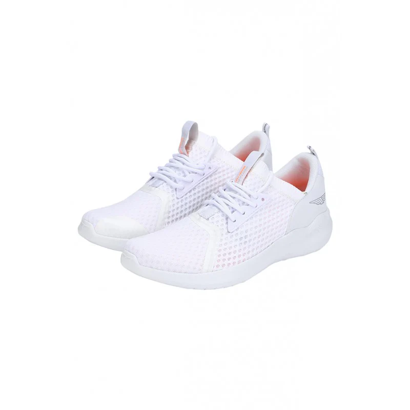 Men White Walking Shoes - Image 4