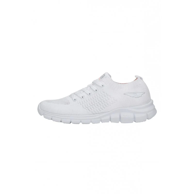 Men White Walking Shoes - Image 4