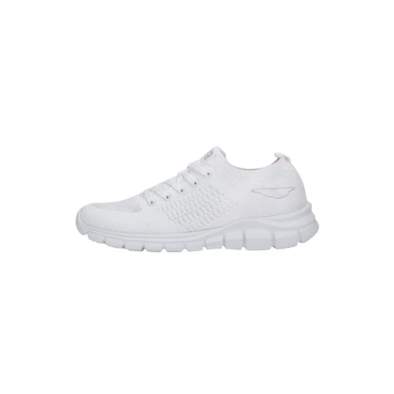 Men White Walking Shoes - Image 3