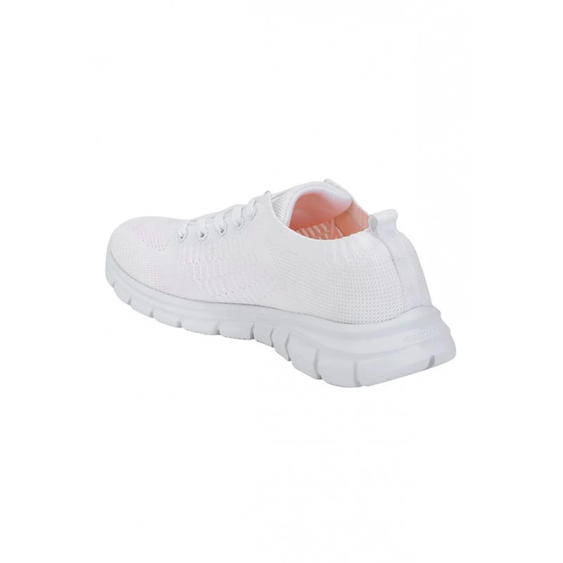 Men White Walking Shoes - Image 6