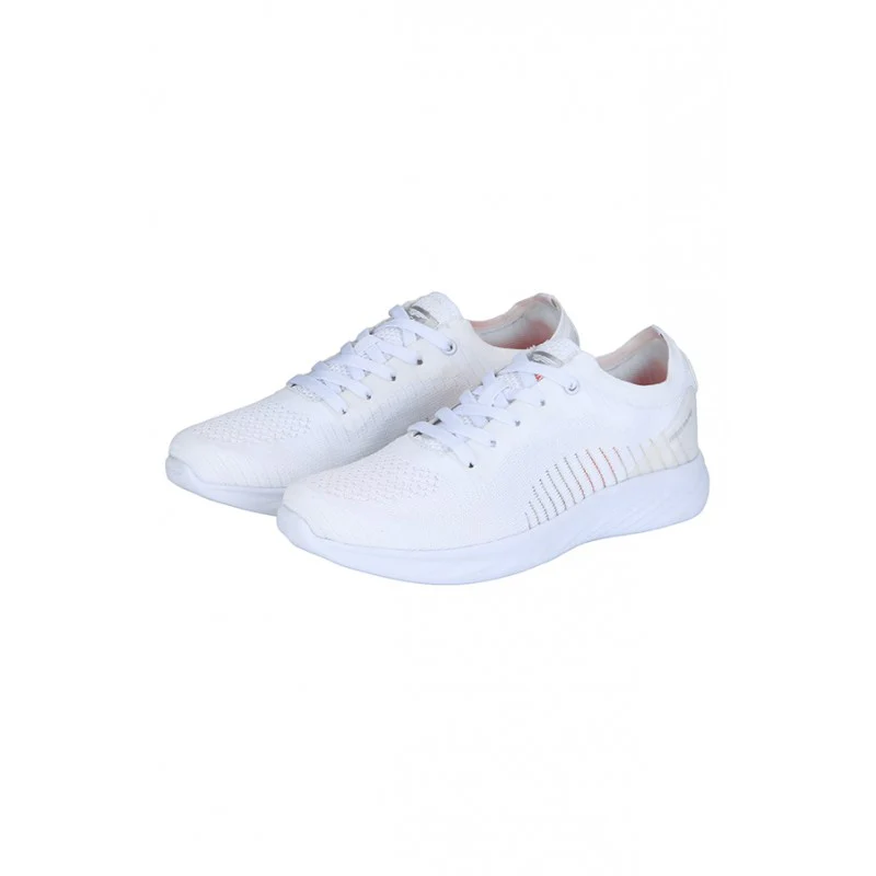 Men White Walking Shoes - Image 4