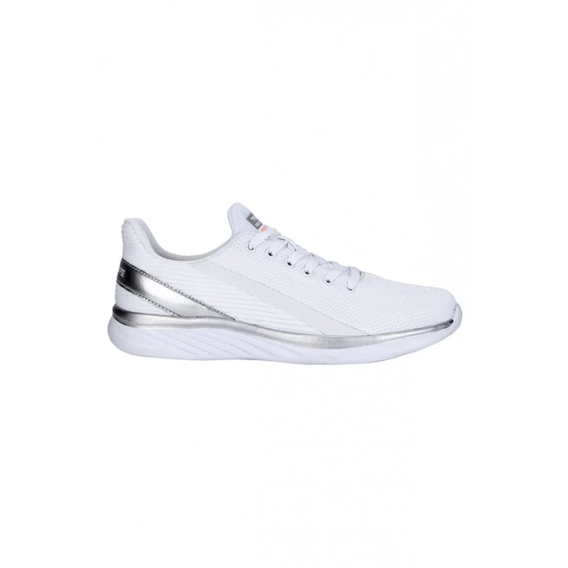 Men White Walking Shoes - Image 2
