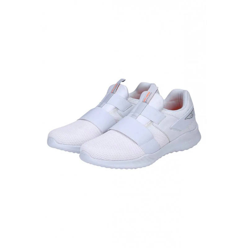 Men White Walking Shoes - Image 3