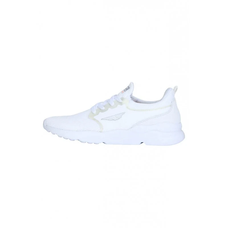 Men White Walking Shoes - Image 4