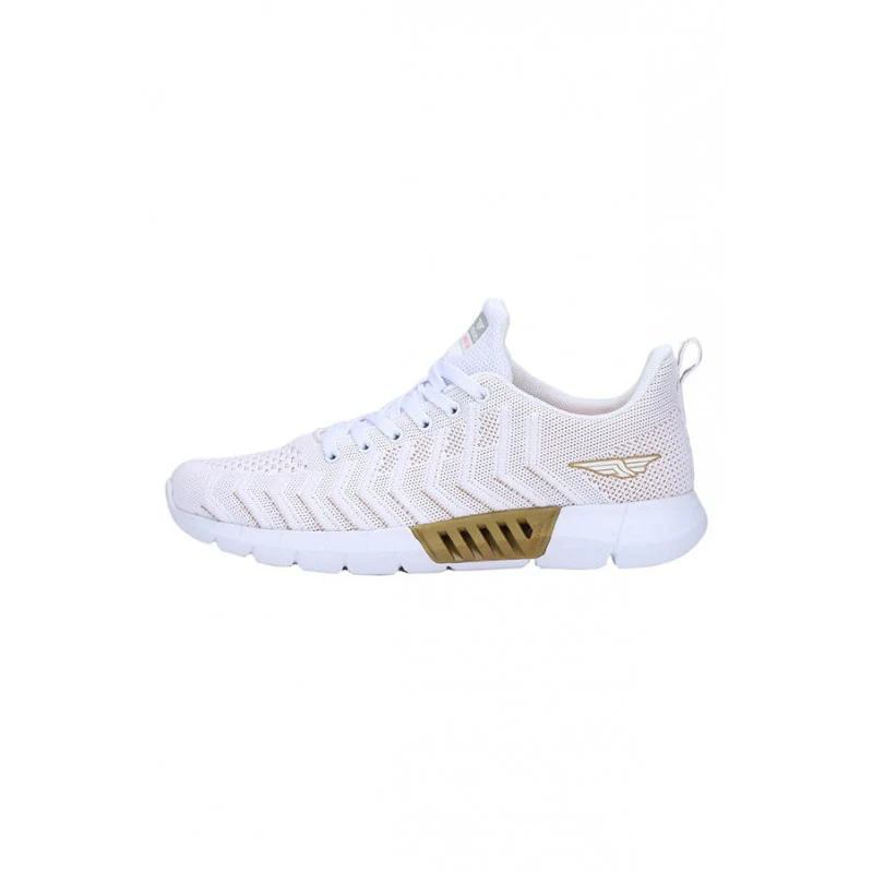 Men White Walking Shoes - Image 3