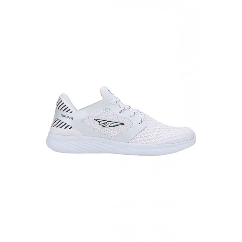 Men White Walking Shoes - Image 2