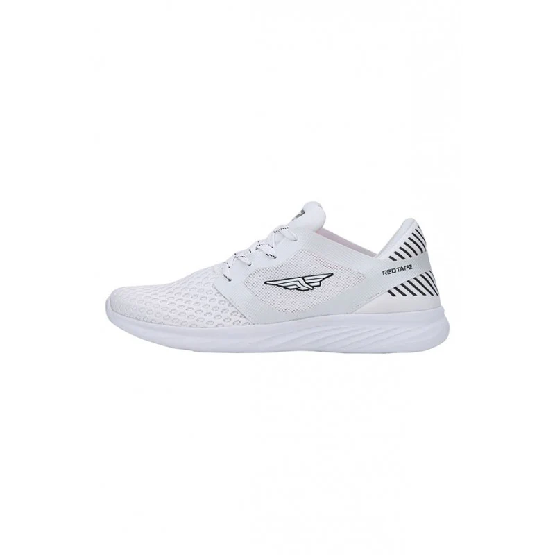 Men White Walking Shoes - Image 4