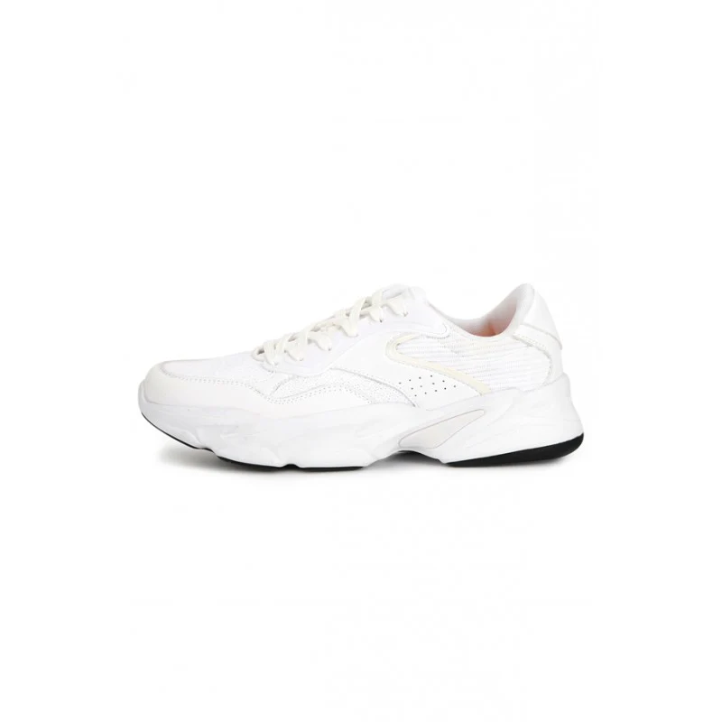 Men White Walking Shoes - Image 3