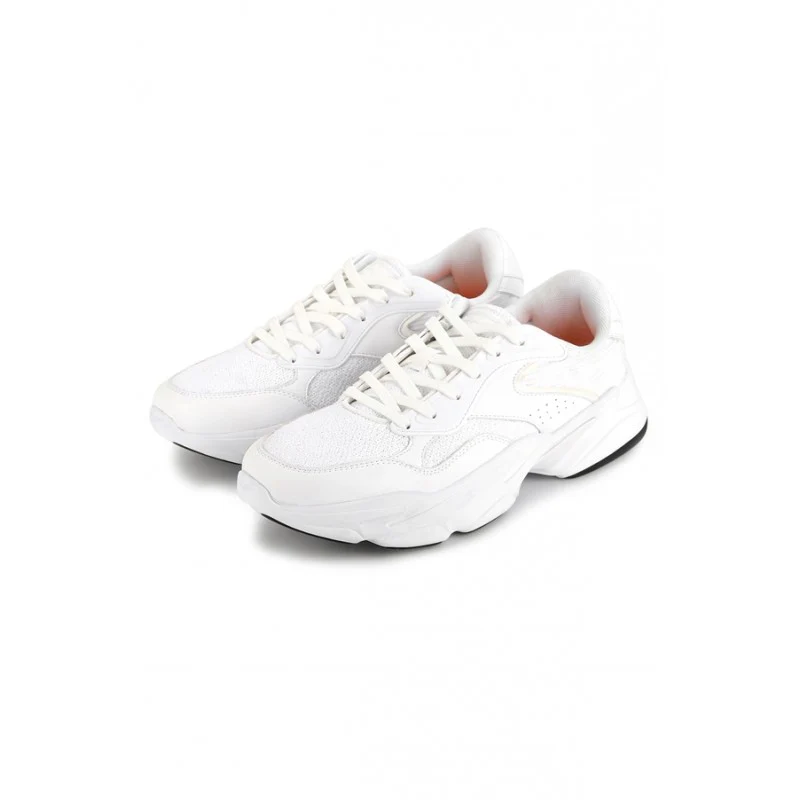 Men White Walking Shoes - Image 4