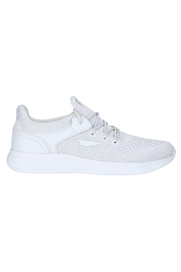 Men White Walking Shoes - Image 2