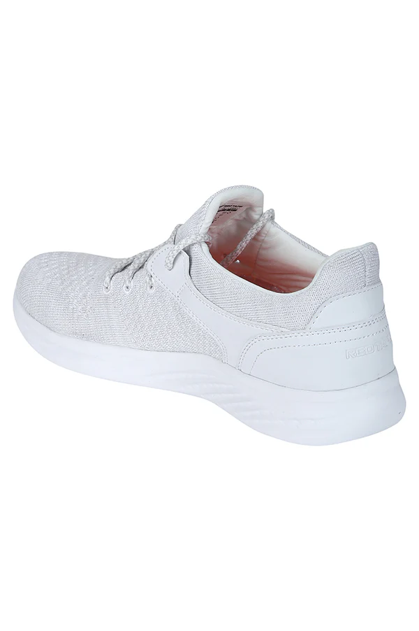 Men White Walking Shoes - Image 5
