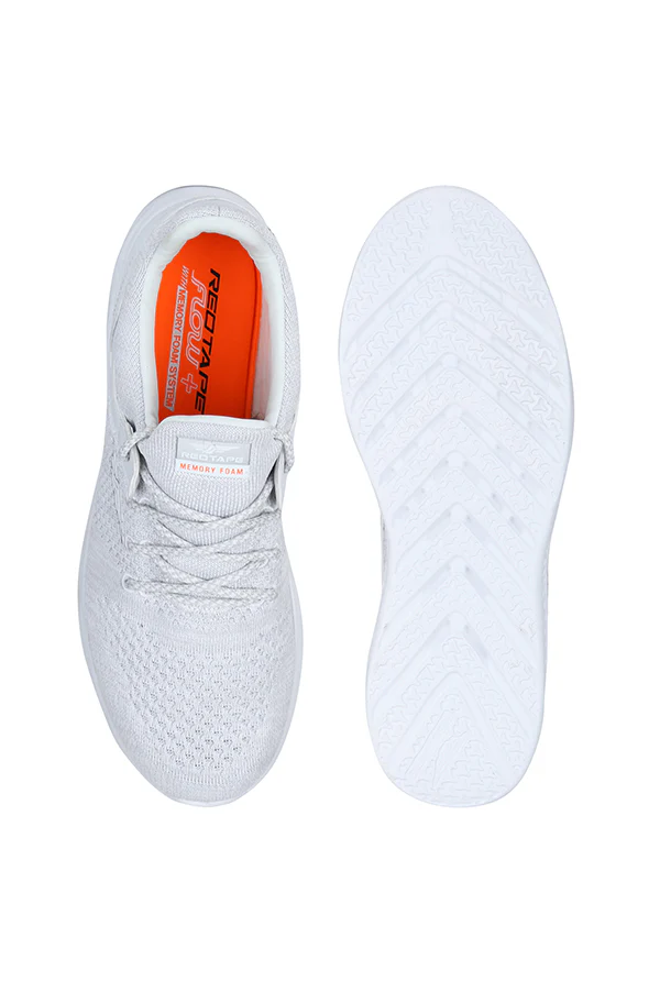 Men White Walking Shoes - Image 7