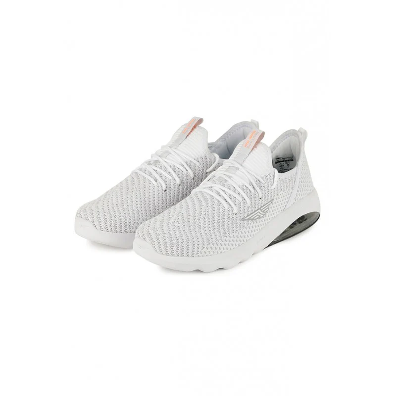 Men White Walking Shoes - Image 4