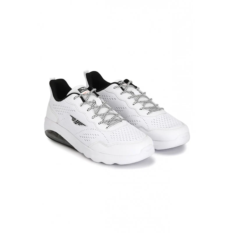 Men White Walking Shoes - Image 7