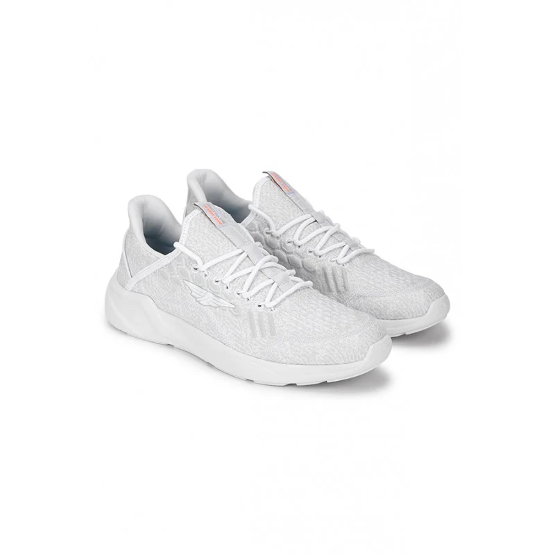 Men White Walking Shoes - Image 7