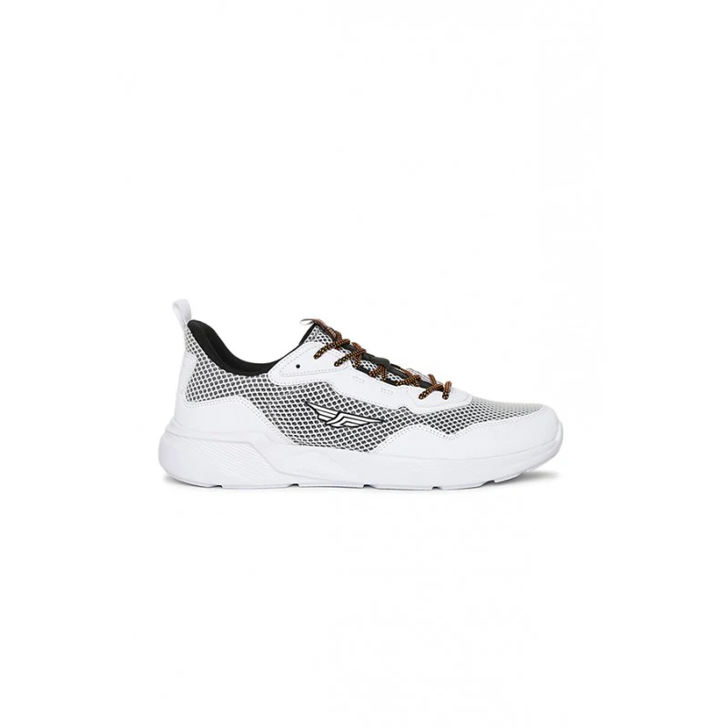 Men White Walking Shoes - Image 2