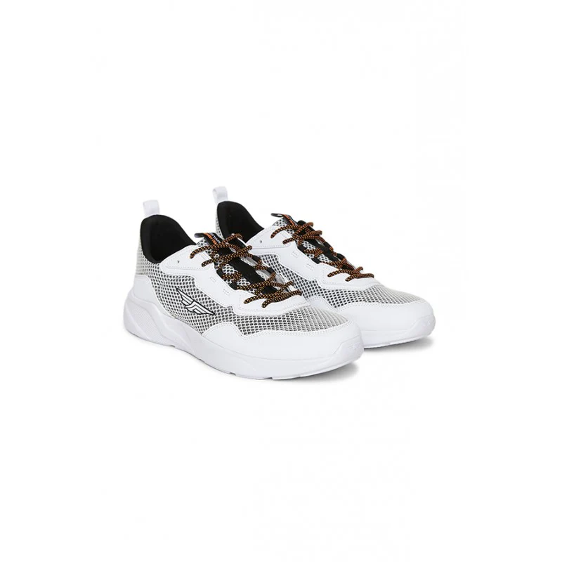 Men White Walking Shoes - Image 7