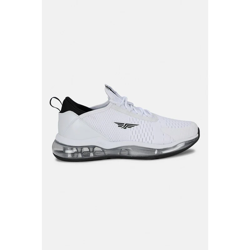 Men White Walking Shoes - Image 3