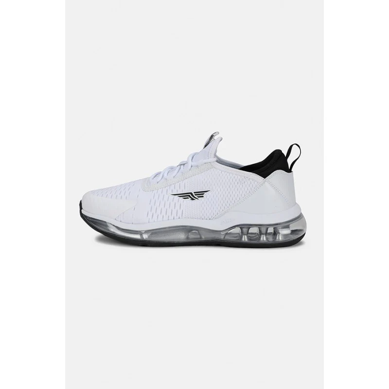 Men White Walking Shoes - Image 4
