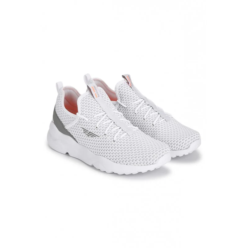 Men White Walking Shoes - Image 7