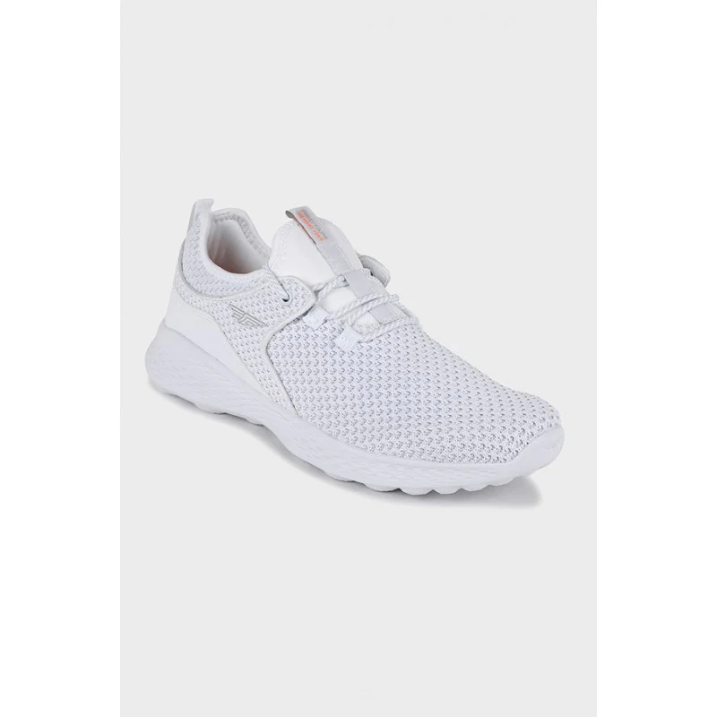 Men White Walking Shoes - Image 2