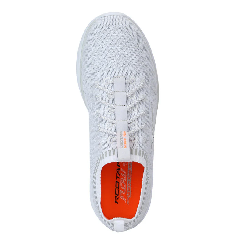 Men White Walking Shoes - Image 7