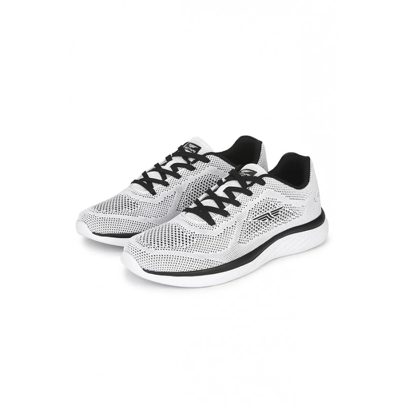 Men White Walking Shoes - Image 4