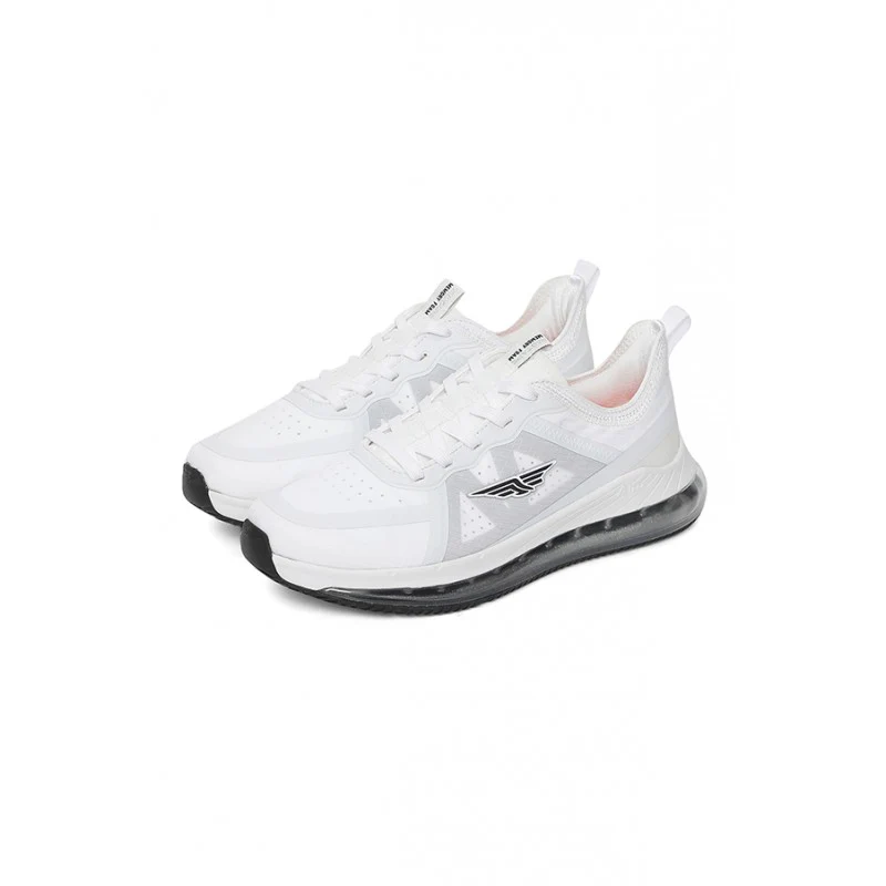 Men White Walking Shoes - Image 5