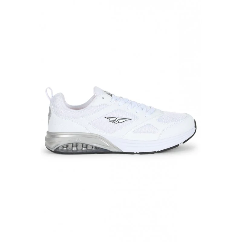 Men White Walking Shoes - Image 2