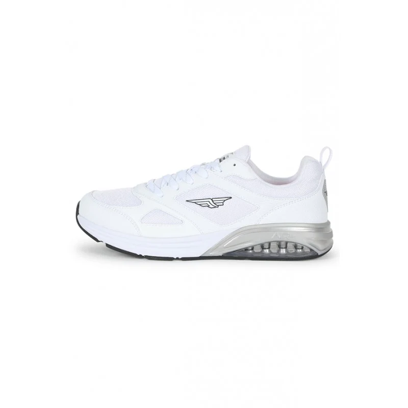 Men White Walking Shoes - Image 3