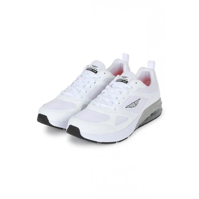 Men White Walking Shoes - Image 4