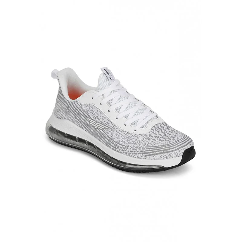 Men White Walking Shoes - Image 2