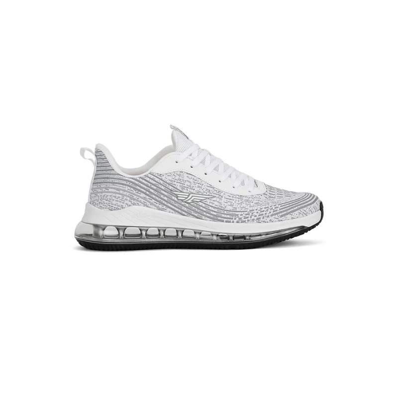 Men White Walking Shoes - Image 3