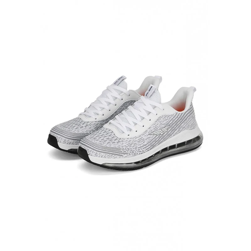 Men White Walking Shoes - Image 5